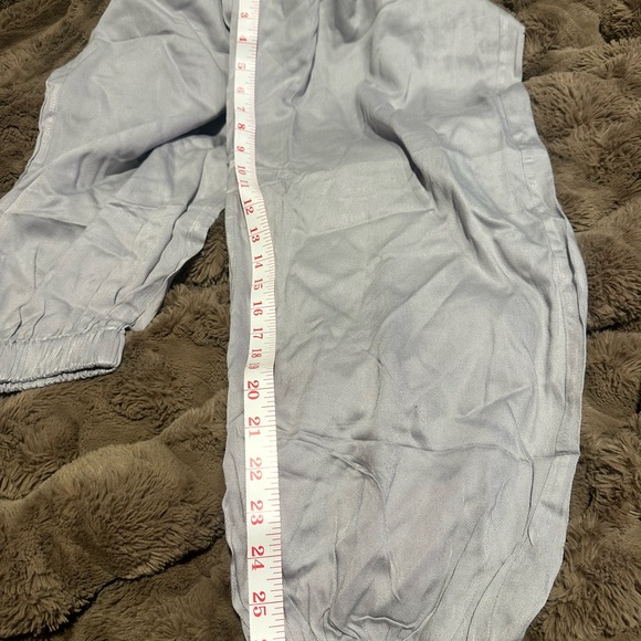 Light Gray Drawstring Pants - Picture 5 of 5